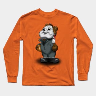 Beware the bear-Michael Myers Long Sleeve T-Shirt